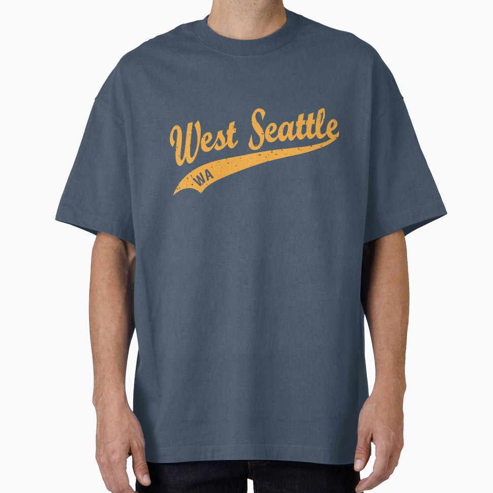 West Seattle Sporto Gold T-Shirt - Unique Graphic for Adults - T-Shirt, Sweatshirt, Hoodie