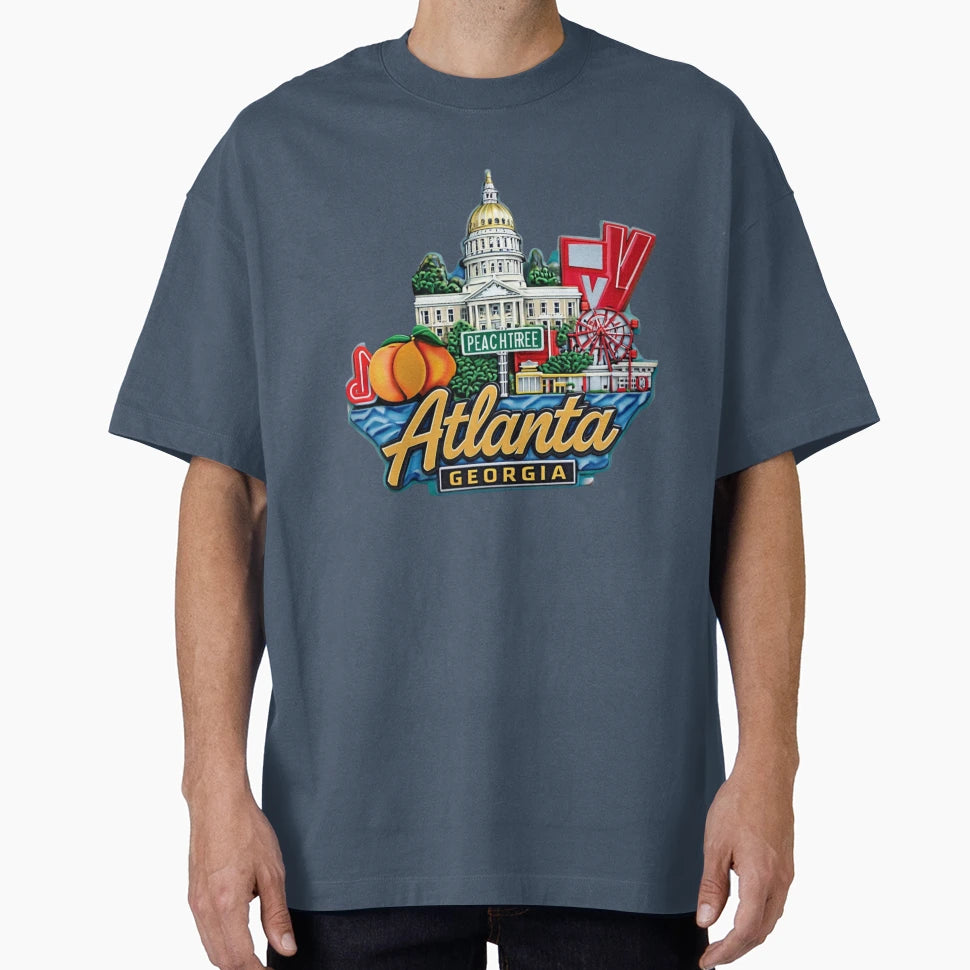 Atlanta T-Shirt - Trendy Graphic Men Women - T-Shirt, Sweatshirt, Hoodie