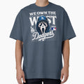 La Baseball Ghost Face We Own West T-Shirt - Graphic Print Men Women - T-Shirt, Sweatshirt, Hoodie
