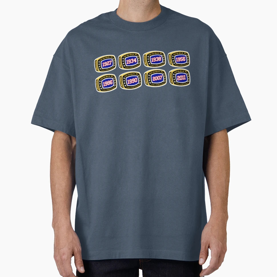 Big Blue Wrecking Crew Championship T-Shirt - Aesthetic Graphic Unisex - T-Shirt, Sweatshirt, Hoodie