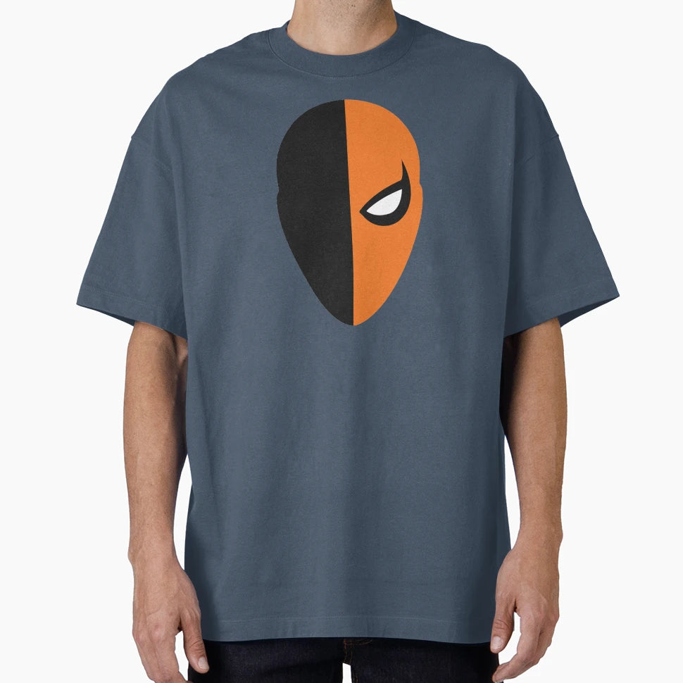 Deathstroke Mask T-Shirt - Unique Graphic Men Women - T-Shirt, Sweatshirt, Hoodie