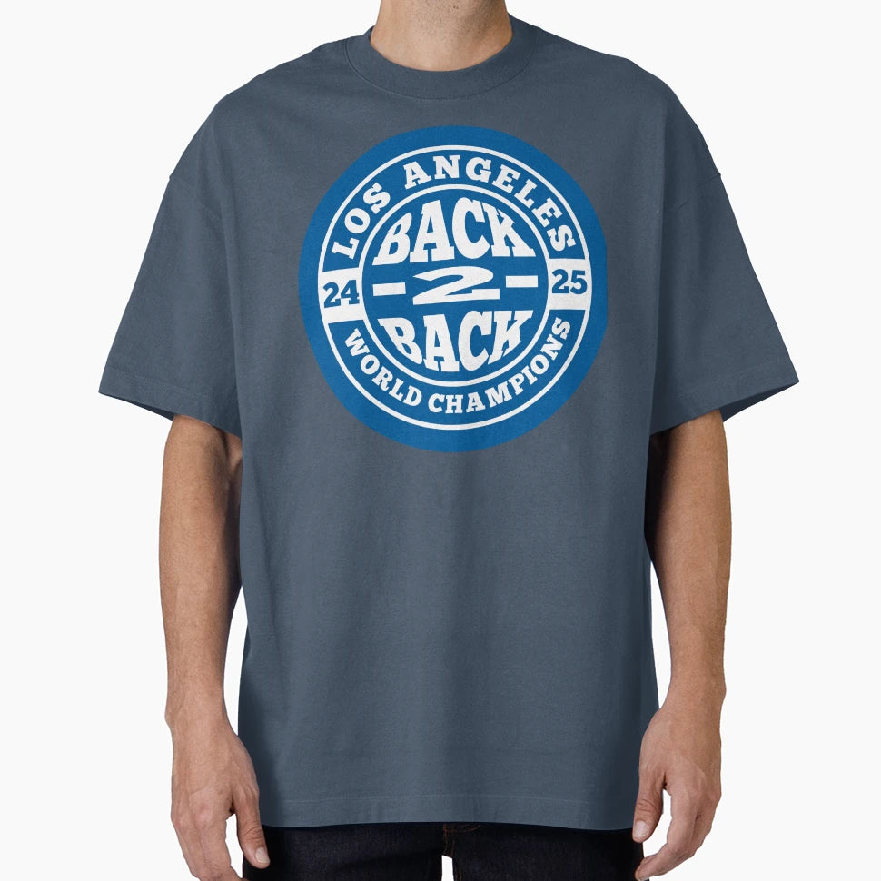 Los Angeles Back 2 Back World T-Shirt - Aesthetic Graphic for Adults - T-Shirt, Sweatshirt, Hoodie