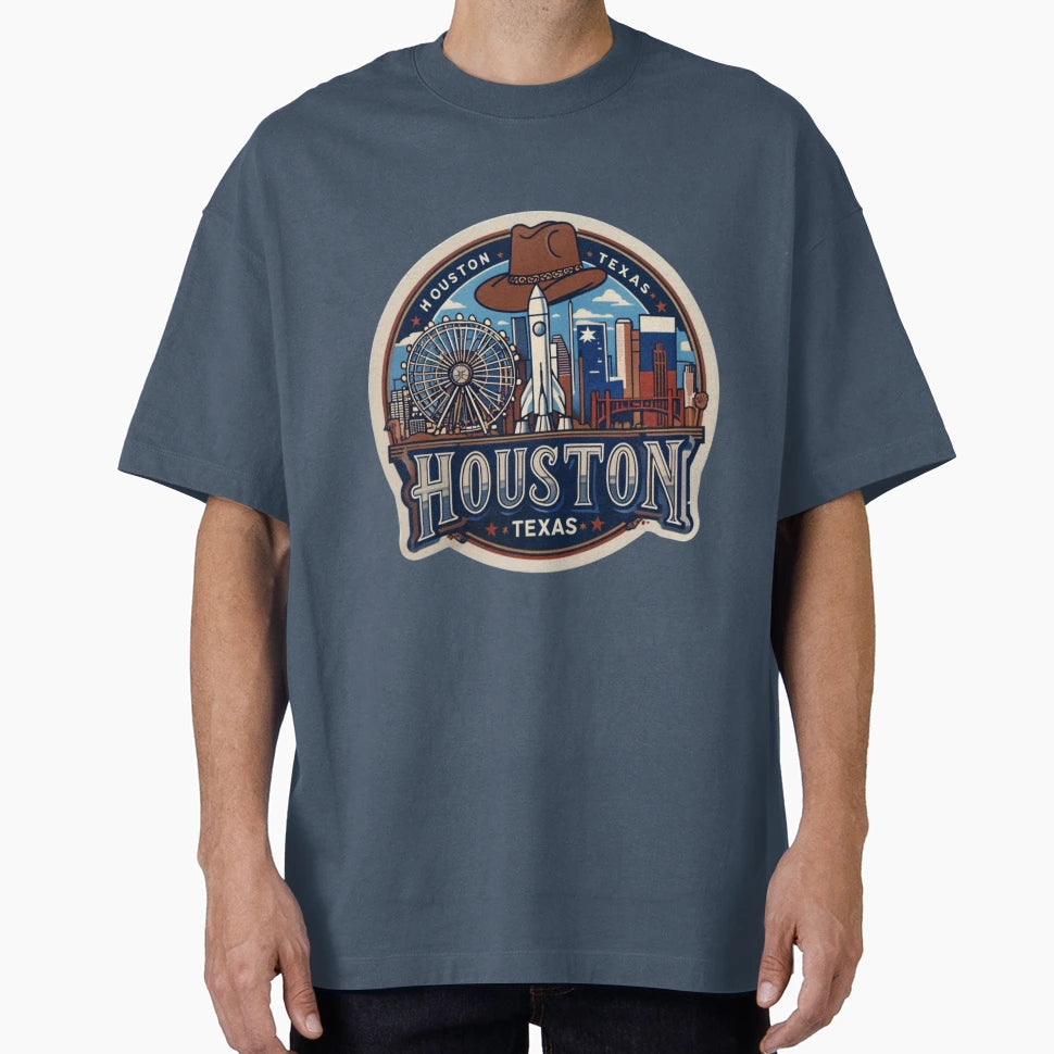 Houston T-Shirt - Novelty Apparel Unisex - T-Shirt, Sweatshirt, Hoodie