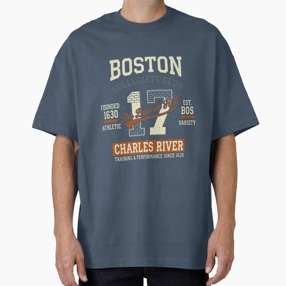 Boston T-Shirt - Unique Graphic Men Women - T-Shirt, Sweatshirt, Hoodie