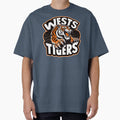Wests Tigers T-Shirt - Minimalist Print Unisex - T-Shirt, Sweatshirt, Hoodie