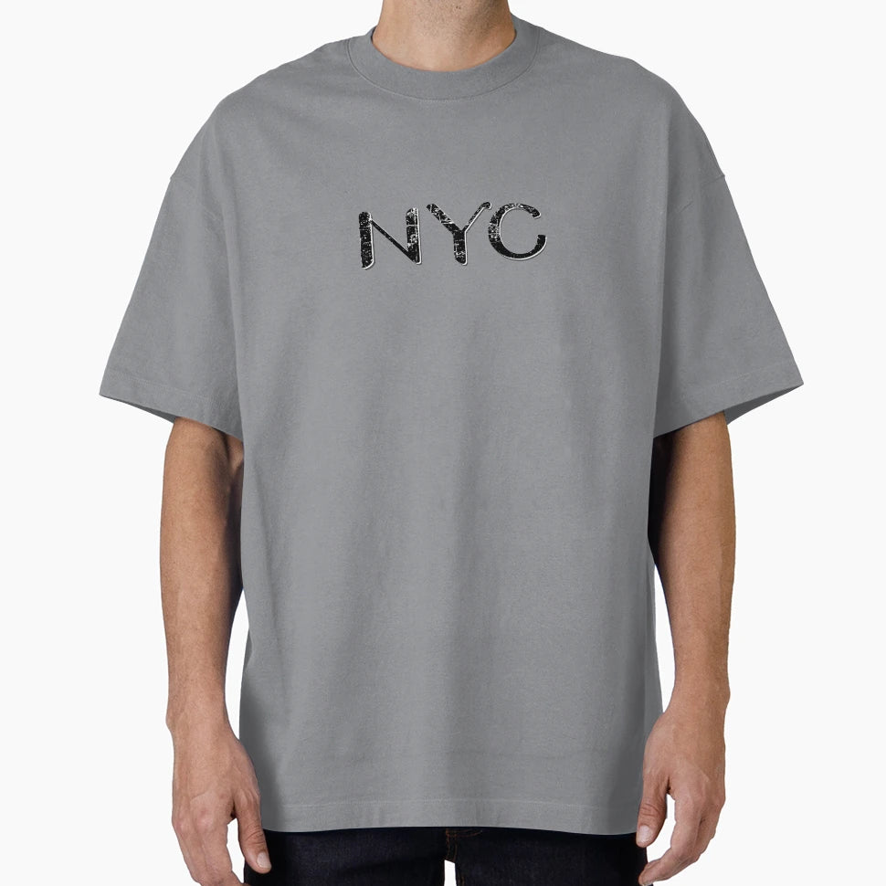 New York City Grunge Text T-Shirt - Trendy Graphic for Adults - T-Shirt, Sweatshirt, Hoodie