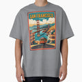San Francisco California T-Shirt - Custom Art Print for Adults - T-Shirt, Sweatshirt, Hoodie