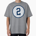 Derek Jeter 2 Jersey Number T-Shirt - Aesthetic Graphic Men Women - T-Shirt, Sweatshirt, Hoodie