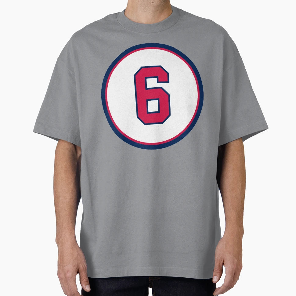 Bobby Cox 6 Jersey Number T-Shirt - Streetwear Style Men Women - T-Shirt, Sweatshirt, Hoodie