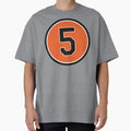 Brooks Robinson 5 Jersey Number T-Shirt - Unique Graphic Unisex - T-Shirt, Sweatshirt, Hoodie