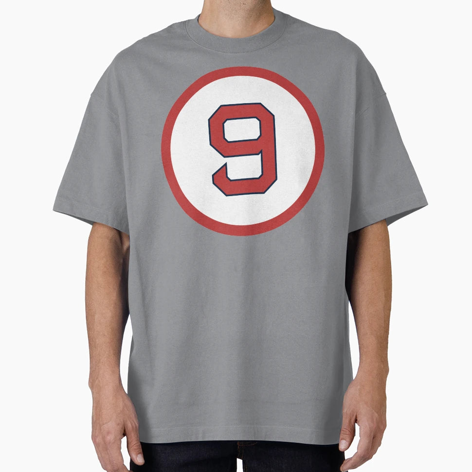 Ted Williams 9 Jersey Number T-Shirt - Novelty Apparel Unisex - T-Shirt, Sweatshirt, Hoodie