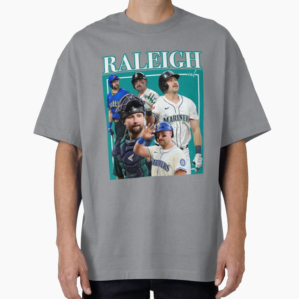 Cal Raleigh T-Shirt - Aesthetic Graphic for Adults - T-Shirt, Sweatshirt, Hoodie