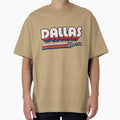 Dallas Tx City Stripes T-Shirt - Streetwear Style Unisex - T-Shirt, Sweatshirt, Hoodie
