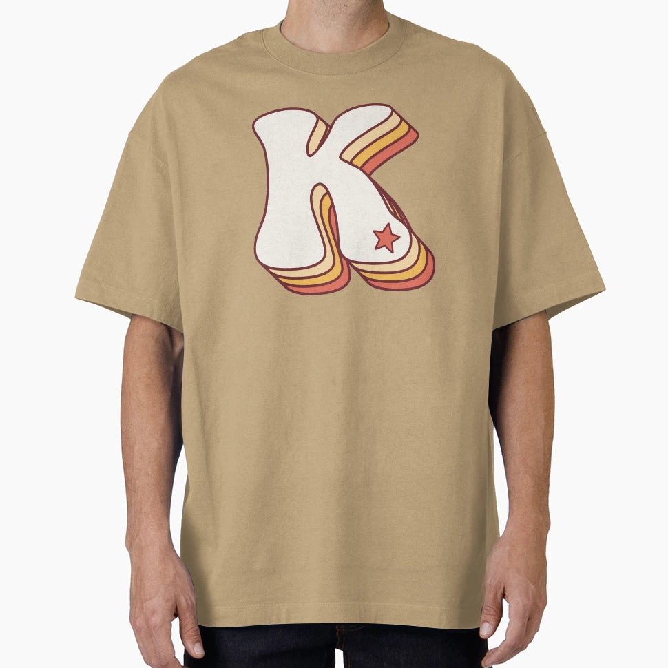 Letter K T-Shirt - Fun Novelty Design Men Women - T-Shirt, Sweatshirt, Hoodie