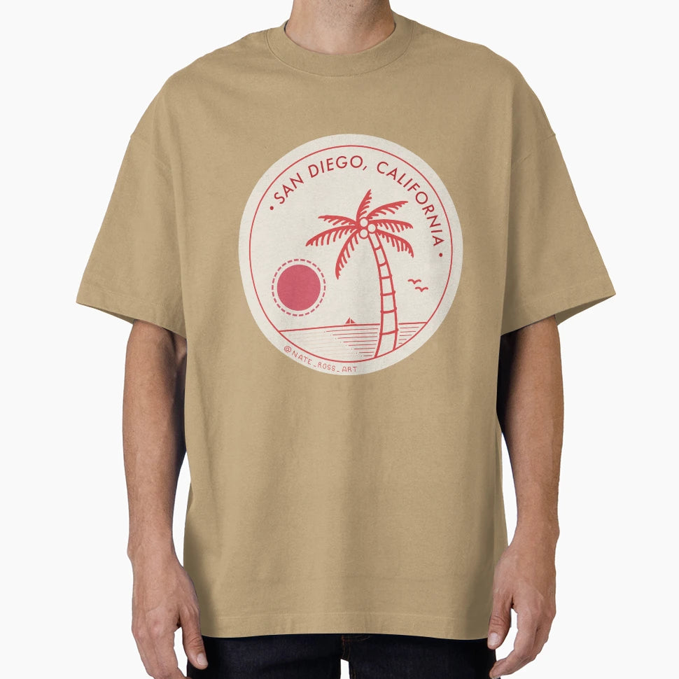 San Diego California T-Shirt - Streetwear Style Unisex - T-Shirt, Sweatshirt, Hoodie