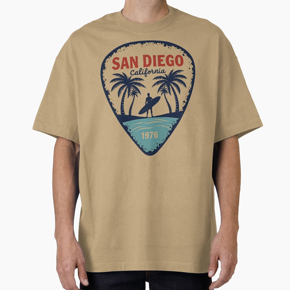 San Diego California T-Shirt - Trendy Graphic Men Women - T-Shirt, Sweatshirt, Hoodie