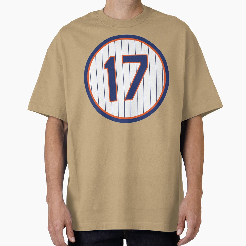 Keith Hernandez 17 Jersey Number T-Shirt - Novelty Apparel Unisex - T-Shirt, Sweatshirt, Hoodie
