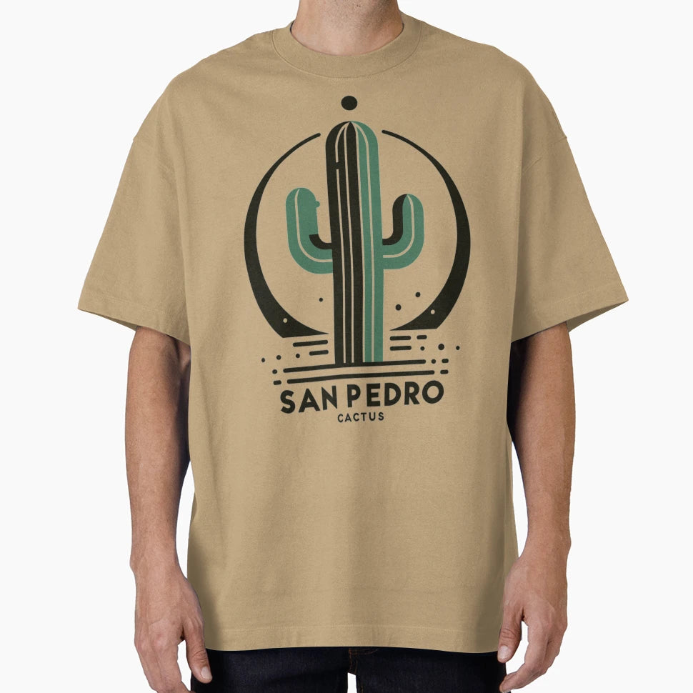 San Pedro Mescaline Cactus Minimalist T-Shirt - Streetwear Style Men Women - T-Shirt, Sweatshirt, Hoodie