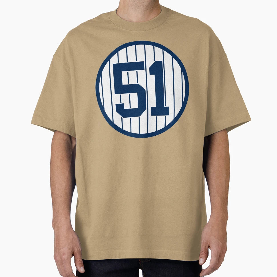 Bernie Williams 51 Jersey Number T-Shirt - Unique Graphic Men Women - T-Shirt, Sweatshirt, Hoodie