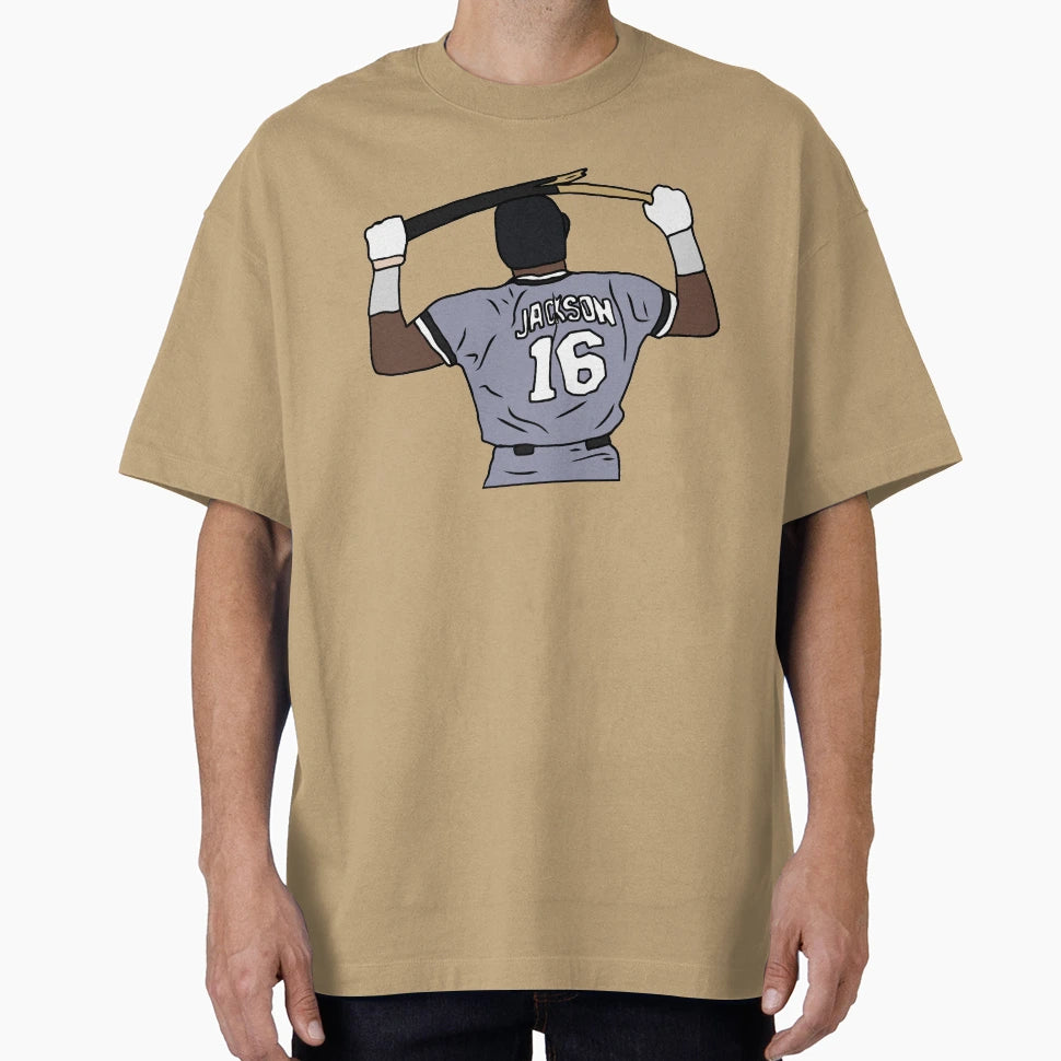 Bo Jackson Breaking Bat T-Shirt - Minimalist Print Unisex - T-Shirt, Sweatshirt, Hoodie