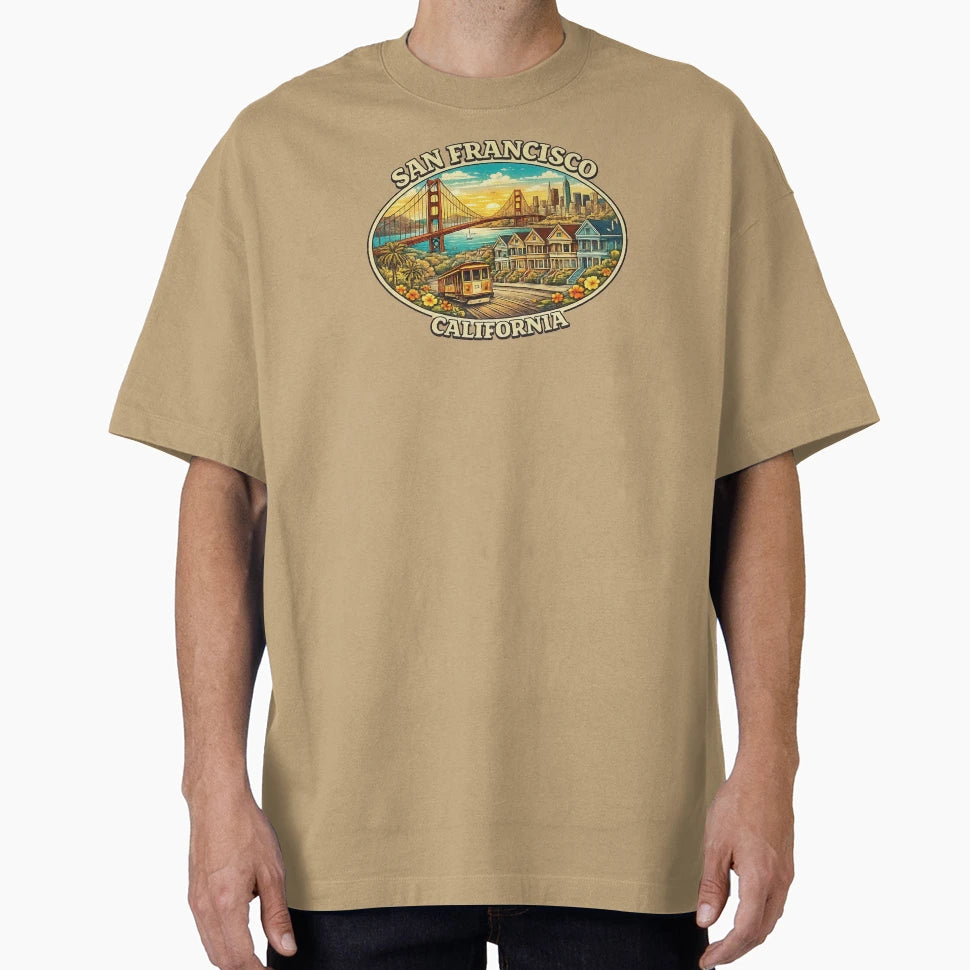 San Francisco T-Shirt - Graphic Print Unisex - T-Shirt, Sweatshirt, Hoodie