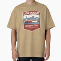 Cincinnati Opening Day Emblem T-Shirt - Fun Novelty Design for Adults - T-Shirt, Sweatshirt, Hoodie