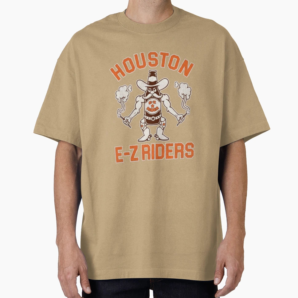Houston E Z Riders T-Shirt - Fun Novelty Design Unisex - T-Shirt, Sweatshirt, Hoodie