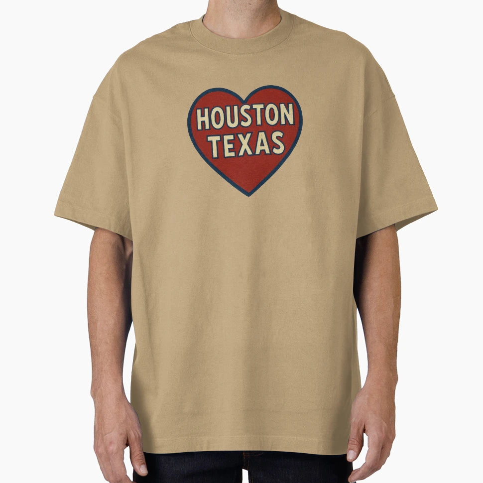Houston Texas T-Shirt - Trendy Graphic Unisex - T-Shirt, Sweatshirt, Hoodie