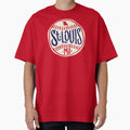 St Louis Missouri Hand Drawn Baseball T-Shirt - Custom Art Print Unisex - T-Shirt, Sweatshirt, Hoodie