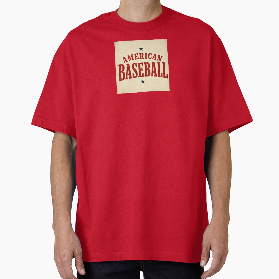 American Baseball T-Shirt - Casual Everyday Wear Men Women - T-Shirt, Sweatshirt, Hoodie