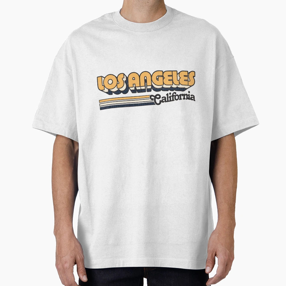 Los Angeles Ca City Stripes T-Shirt - Minimalist Print Men Women - T-Shirt, Sweatshirt, Hoodie