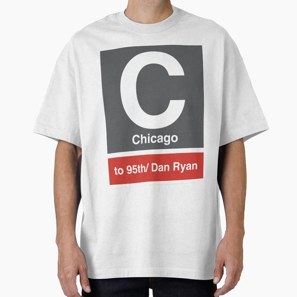 Chicago Cta Sign T-Shirt - Trendy Graphic for Adults - T-Shirt, Sweatshirt, Hoodie