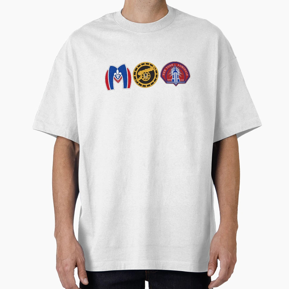 Ny Admirals Montreal Metros Boston T-Shirt - Novelty Apparel for Adults - T-Shirt, Sweatshirt, Hoodie