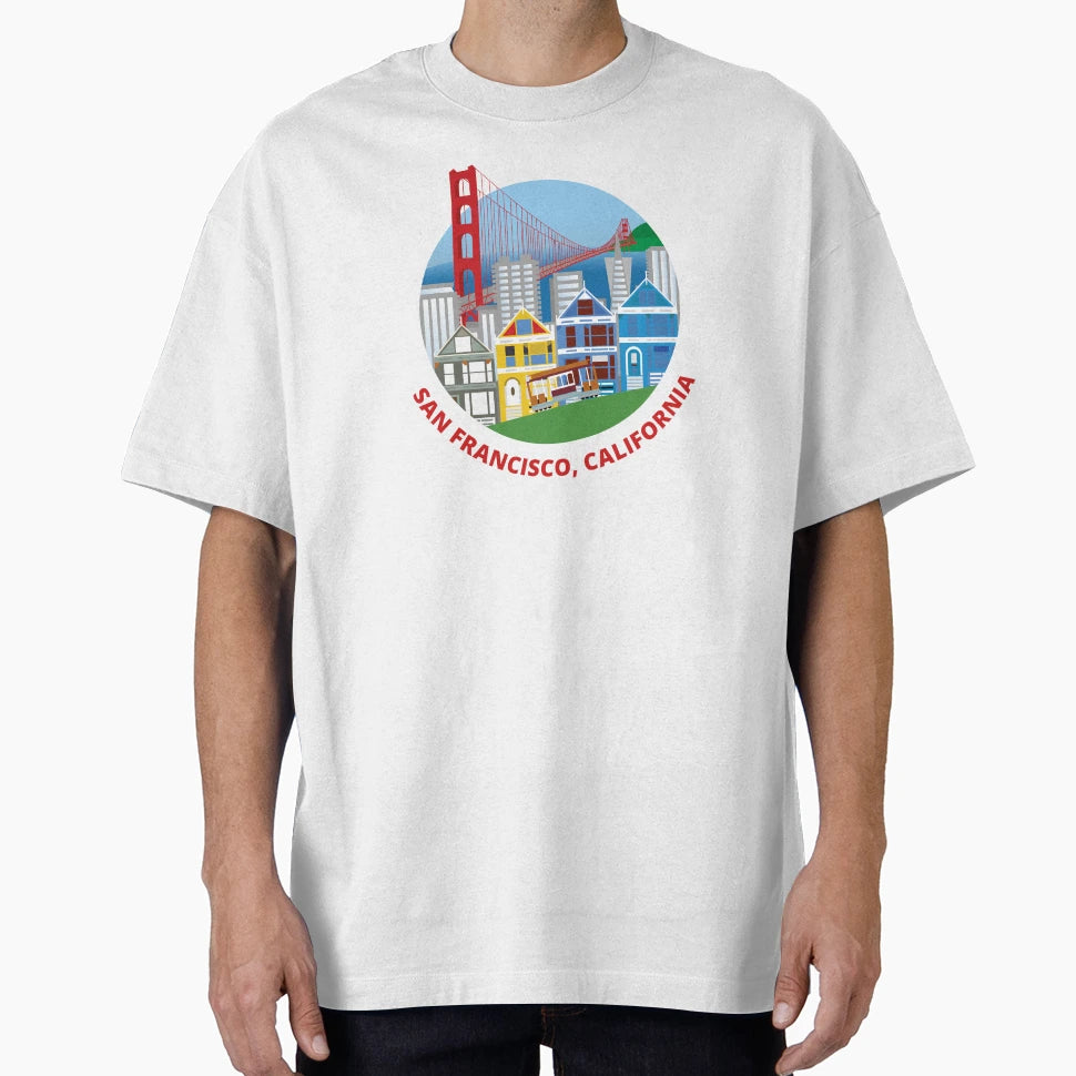 San Francisco T-Shirt - Fun Novelty Design Unisex - T-Shirt, Sweatshirt, Hoodie