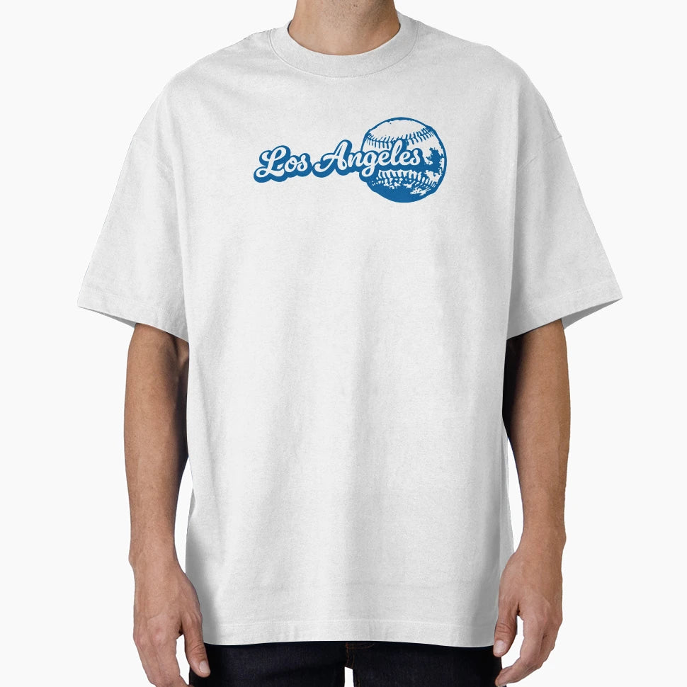 Los Angeles Baseball T-Shirt - Minimalist Print Men Women - T-Shirt, Sweatshirt, Hoodie
