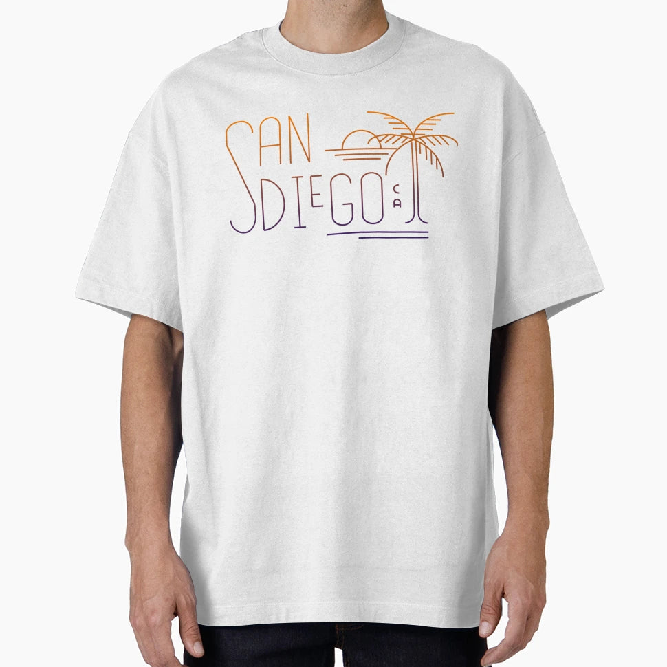 San Diego California T-Shirt - Trendy Graphic Men Women - T-Shirt, Sweatshirt, Hoodie