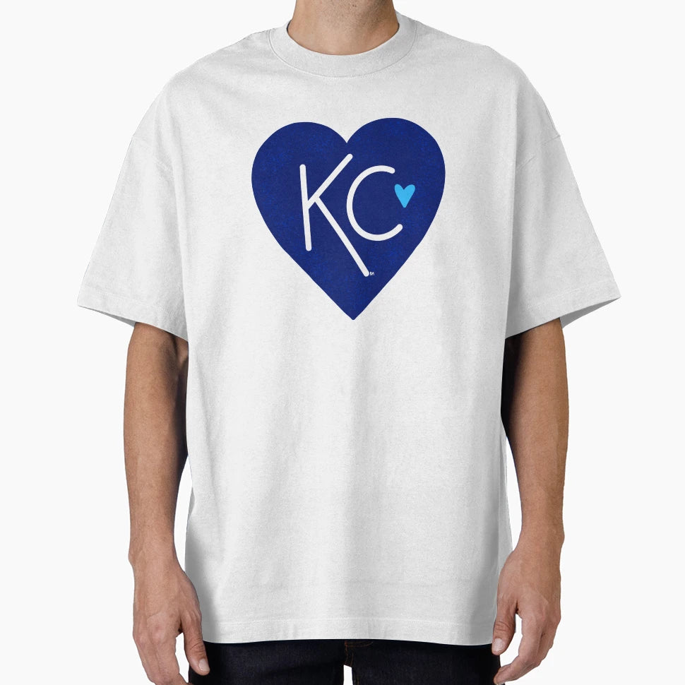 Kc Love Navy Blue T-Shirt - Custom Art Print Men Women - T-Shirt, Sweatshirt, Hoodie