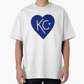 Kc Love Navy Blue T-Shirt - Custom Art Print Men Women - T-Shirt, Sweatshirt, Hoodie