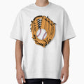 Baseball And Glove T-Shirt - Novelty Apparel for Adults - T-Shirt, Sweatshirt, Hoodie