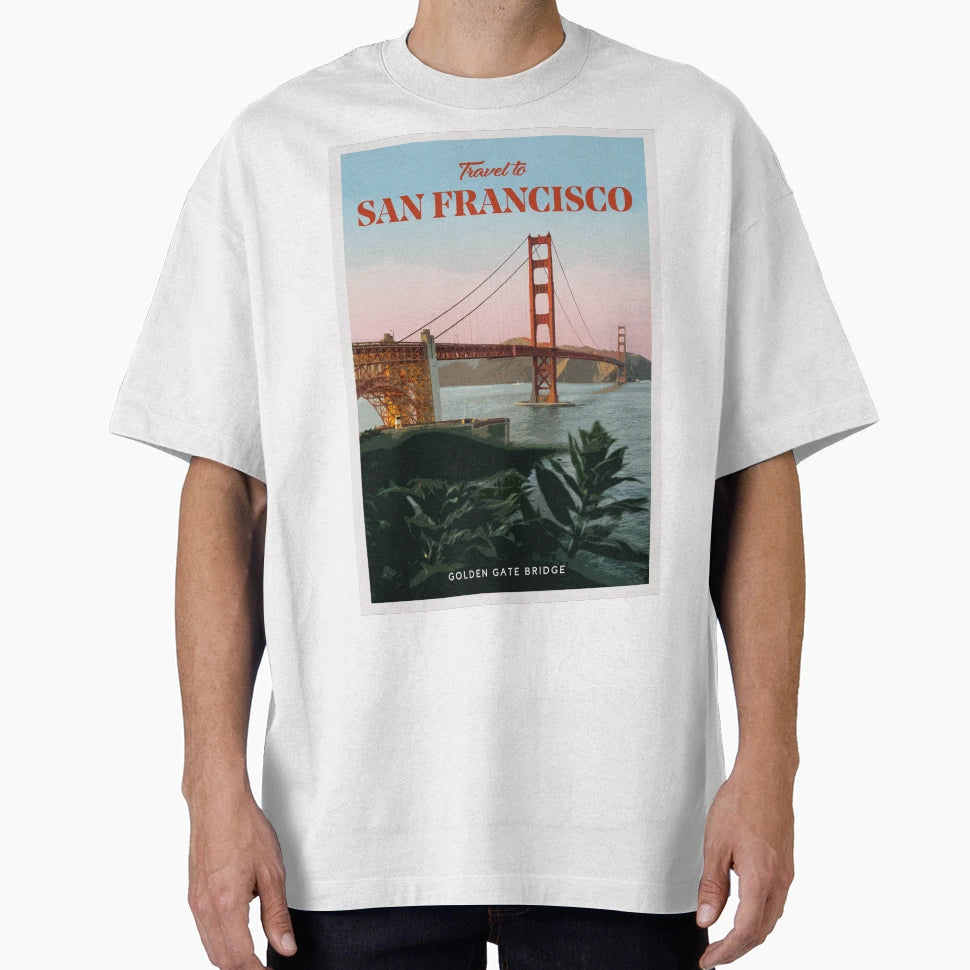 San Francisco T-Shirt - Graphic Print for Adults - T-Shirt, Sweatshirt, Hoodie