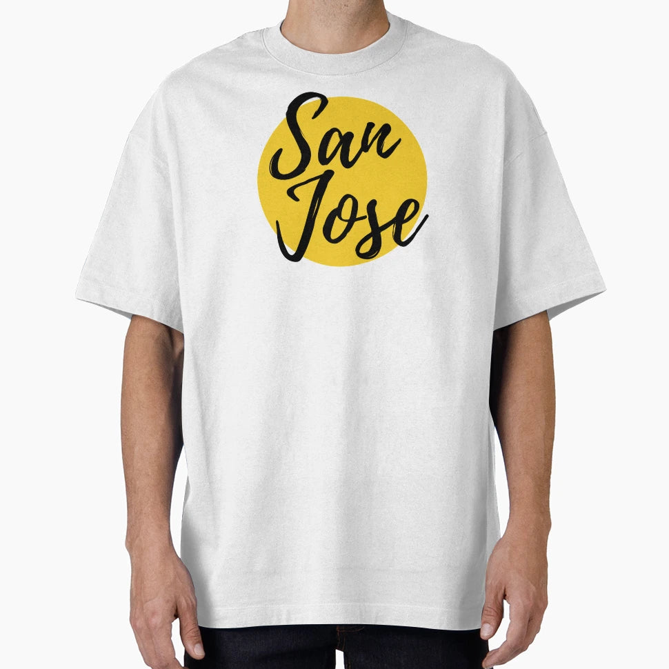 San Jose California T-Shirt - Minimalist Print for Adults - T-Shirt, Sweatshirt, Hoodie