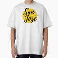 San Jose California T-Shirt - Minimalist Print for Adults - T-Shirt, Sweatshirt, Hoodie