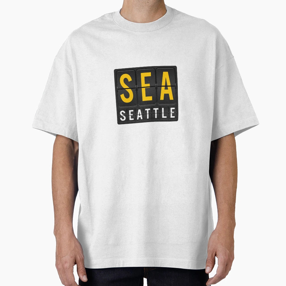 Sea Seattle Airport Code T-Shirt - Unique Graphic Men Women - T-Shirt, Sweatshirt, Hoodie