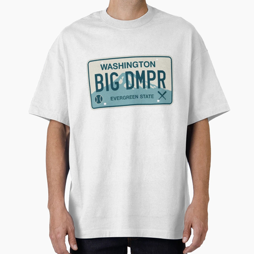 Cal Raleigh Big Dumper License Plate T-Shirt - Fun Novelty Design Men Women - T-Shirt, Sweatshirt, Hoodie