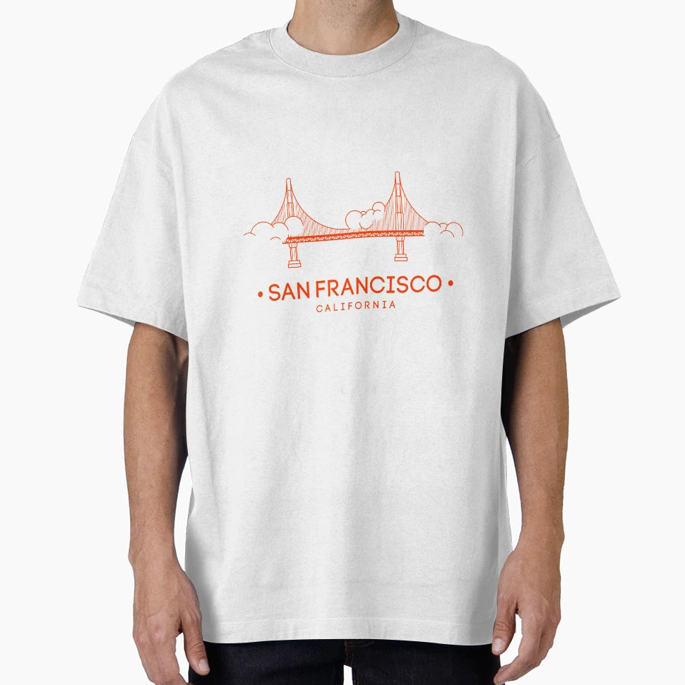 San Francisco T-Shirt - Unique Graphic Men Women - T-Shirt, Sweatshirt, Hoodie