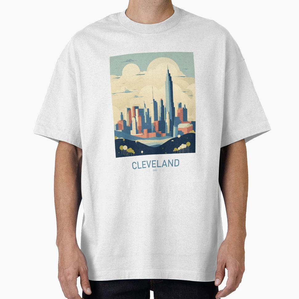 Cleveland Travel Art T-Shirt - Trendy Graphic Men Women - T-Shirt, Sweatshirt, Hoodie