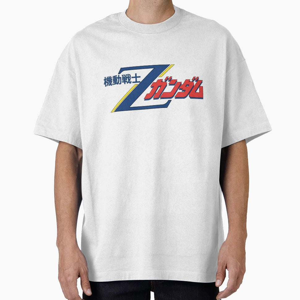 Gundam Zeta Title Logo Jp T-Shirt - Novelty Apparel Men Women - T-Shirt, Sweatshirt, Hoodie