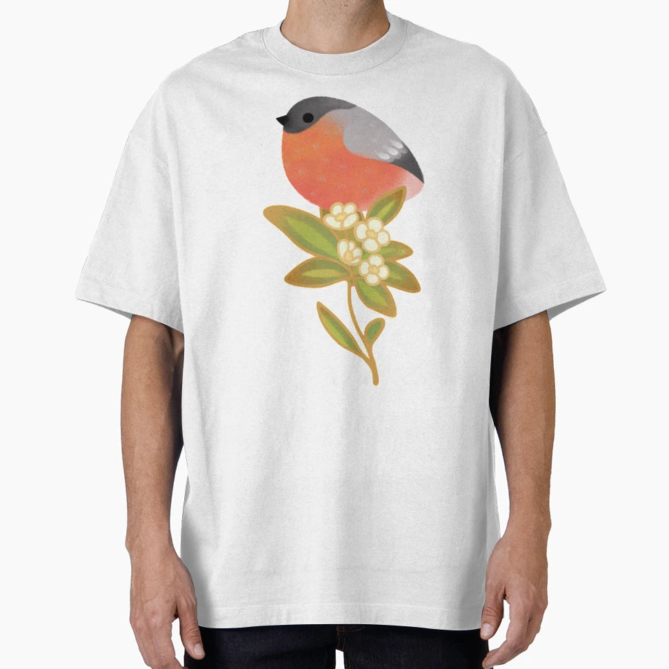Eurasian Bullfinch 2 T-Shirt - Novelty Apparel Men Women - T-Shirt, Sweatshirt, Hoodie