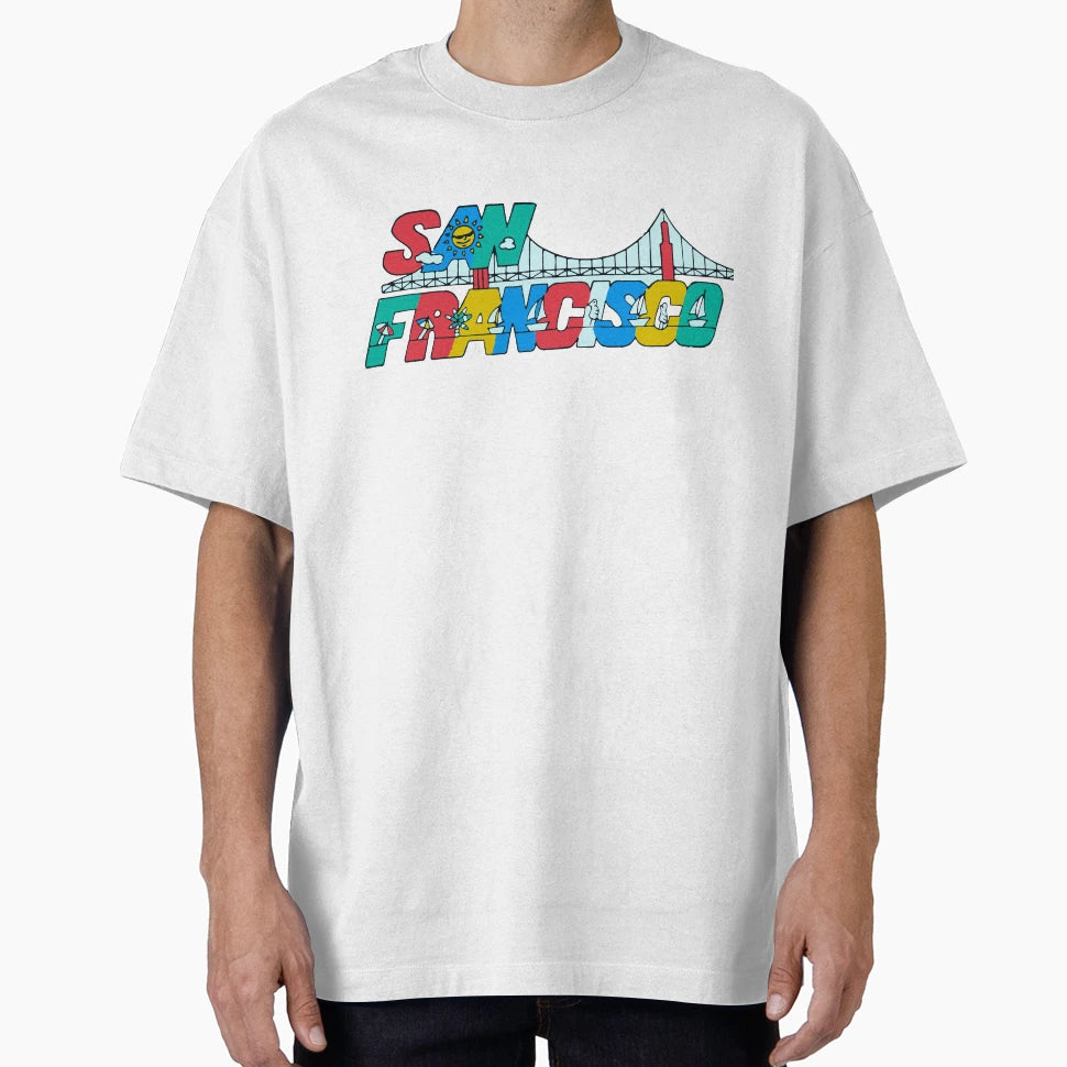 San Francisco T-Shirt - Aesthetic Graphic Unisex - T-Shirt, Sweatshirt, Hoodie