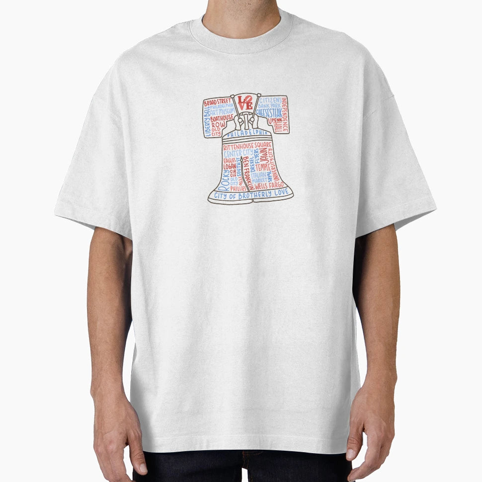 Philly Liberty Bell T-Shirt - Trendy Graphic for Adults - T-Shirt, Sweatshirt, Hoodie